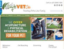 Tablet Screenshot of daisyhillvet.com